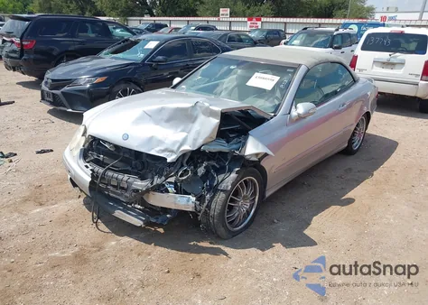 2005 Mercedes-Benz Clk 320 из США, поврежденный, VIN WDBTK65G35T041775